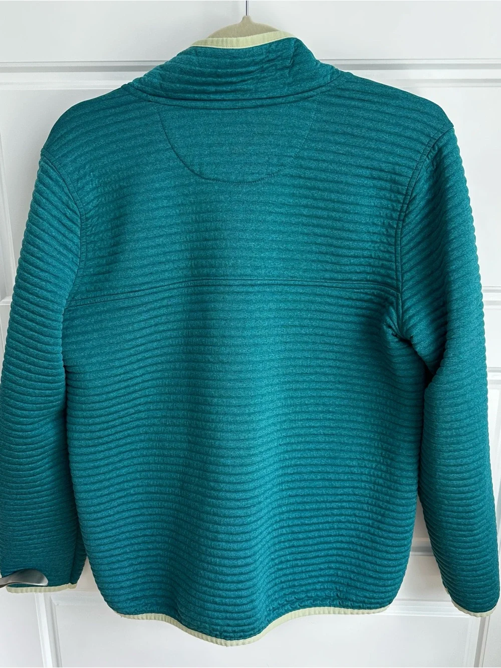 L.L.Bean Women’s Airlight Knit Pullover Quarter-Snap Closure Size Large - Picture 4 of 4